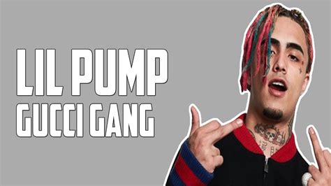 gucci gang lyrics|gucci gang lyrics in description.